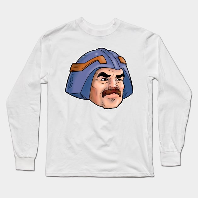 Man at Arms Long Sleeve T-Shirt by frankriggart